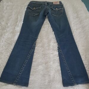 VINTAGE TRUE RELIGION LOWRISE JOEY JEAN 24